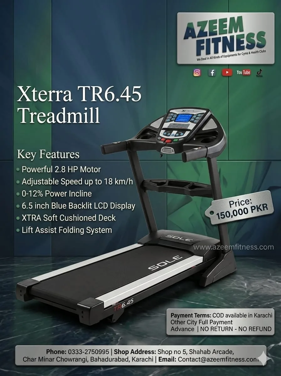 Xterra Fitness TR6.45 Premium Series