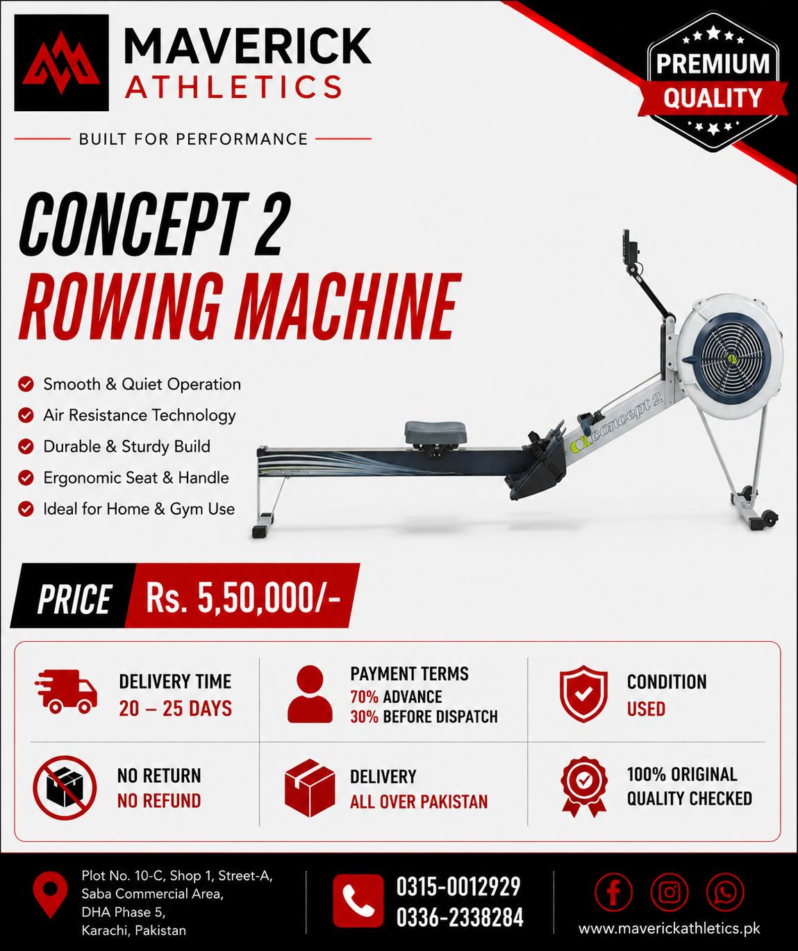 Concept2 Rowing Machine