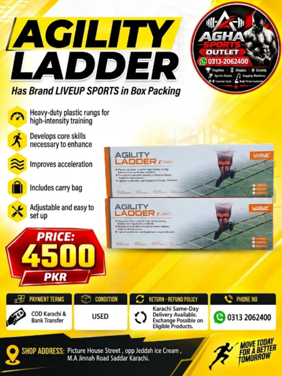 Agility Ladder in Box Packing