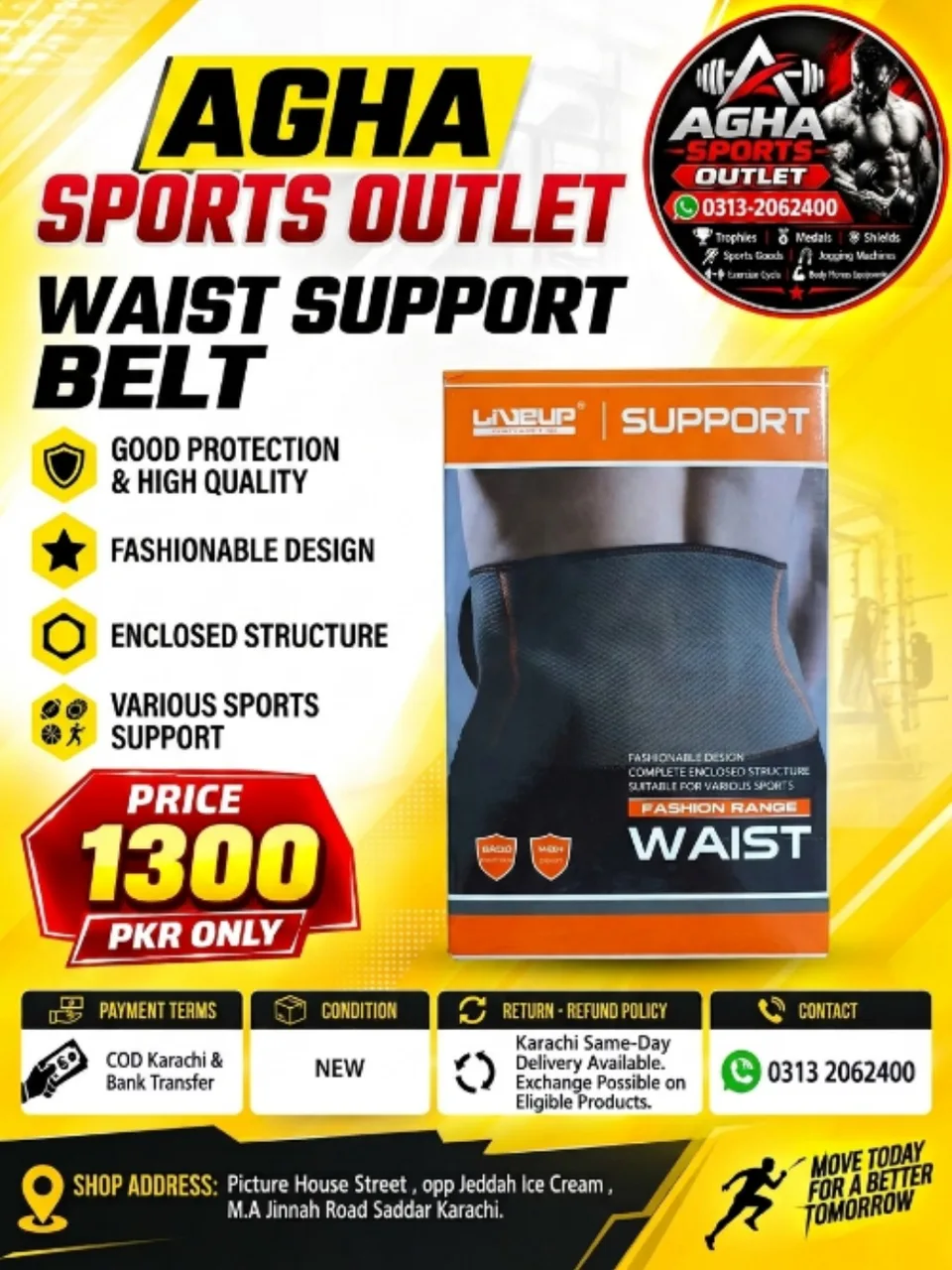 Lumbar-Guard Waist Support Belt