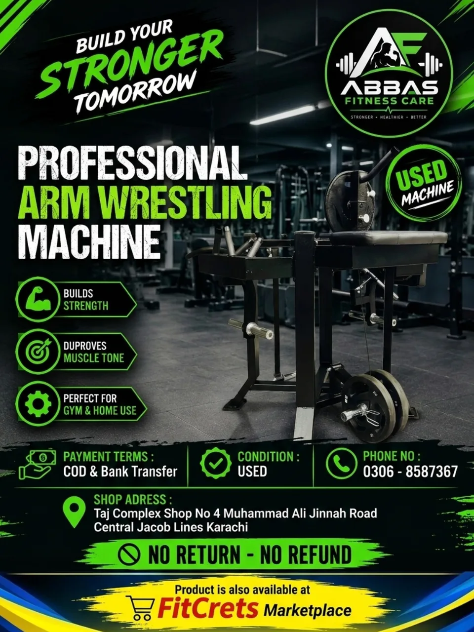 Professional Arm Wrestling Machine — photo 1