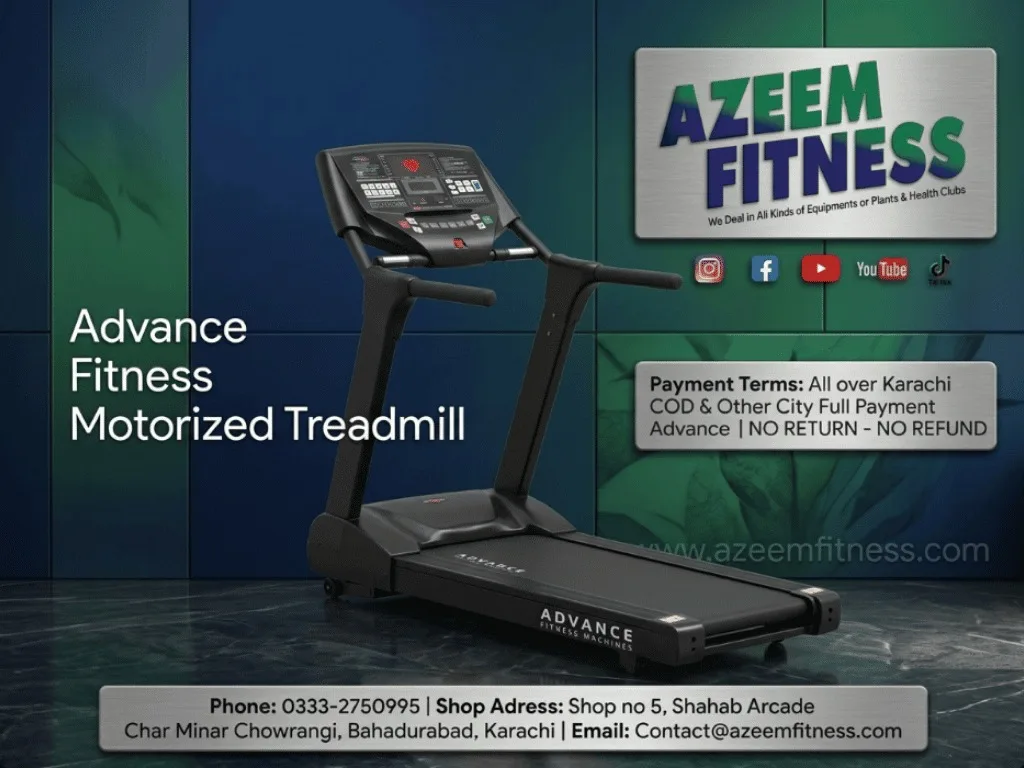 Advance Fitness Motorized Treadmill (ST-8900)