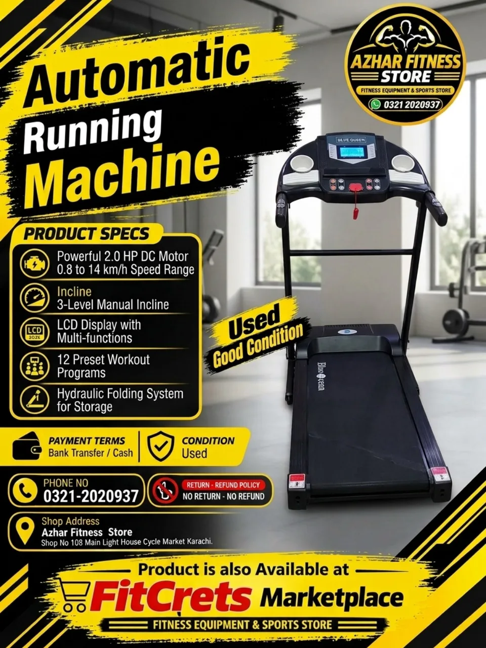 Automatic Running Machine