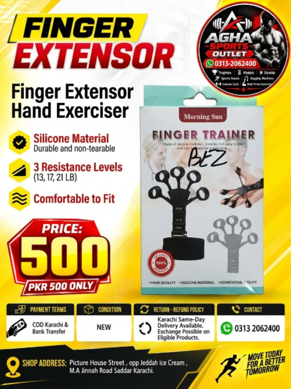 Finger Extensor Hand Exerciser 