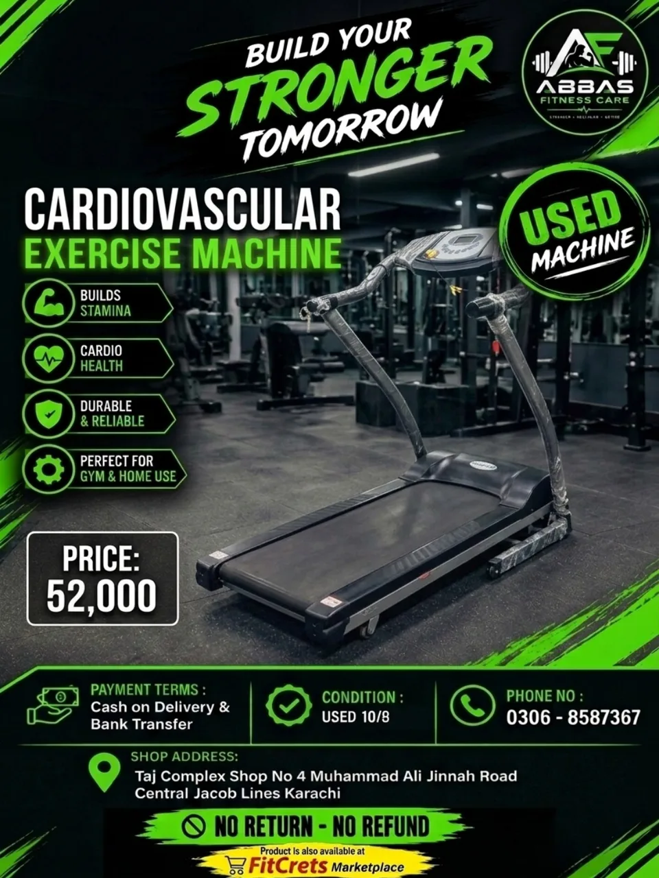 Quantum Pace Cardiovascular Exercise Machine