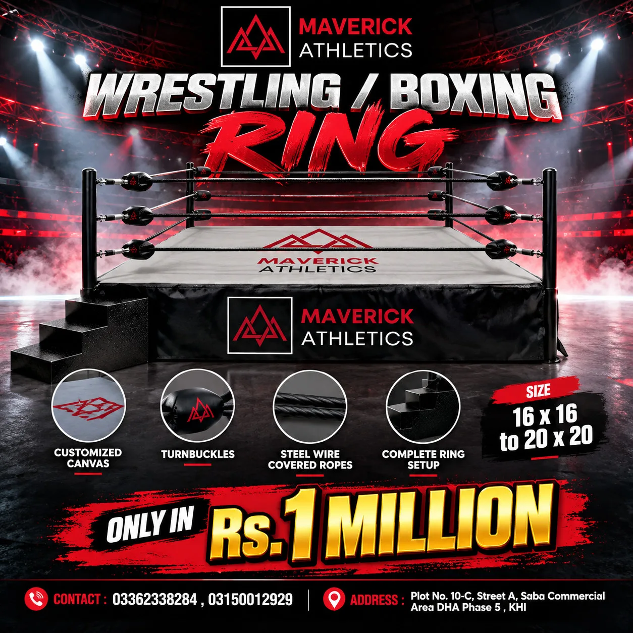 Boxing / Wrestling Ring  — photo 1