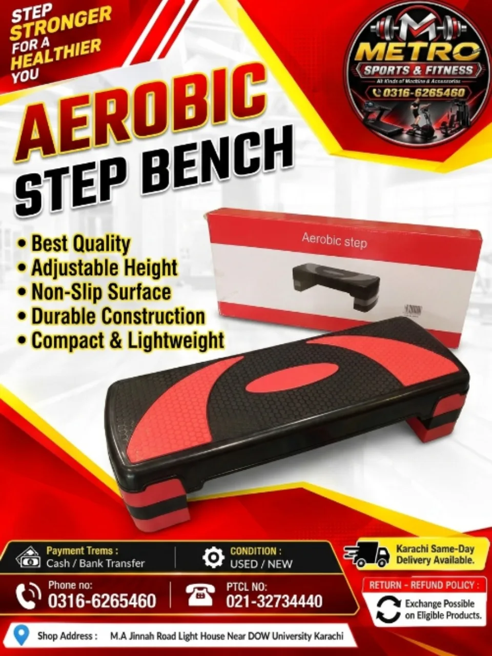 Aerobic Step Bench