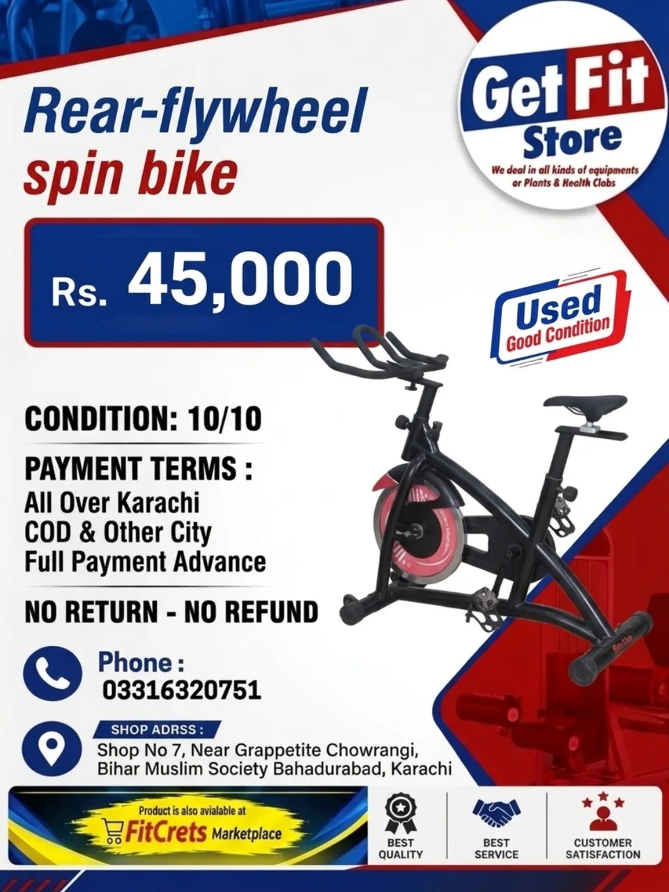 Cyclone-Velo Indoor Rear-Driven Studio Cycle