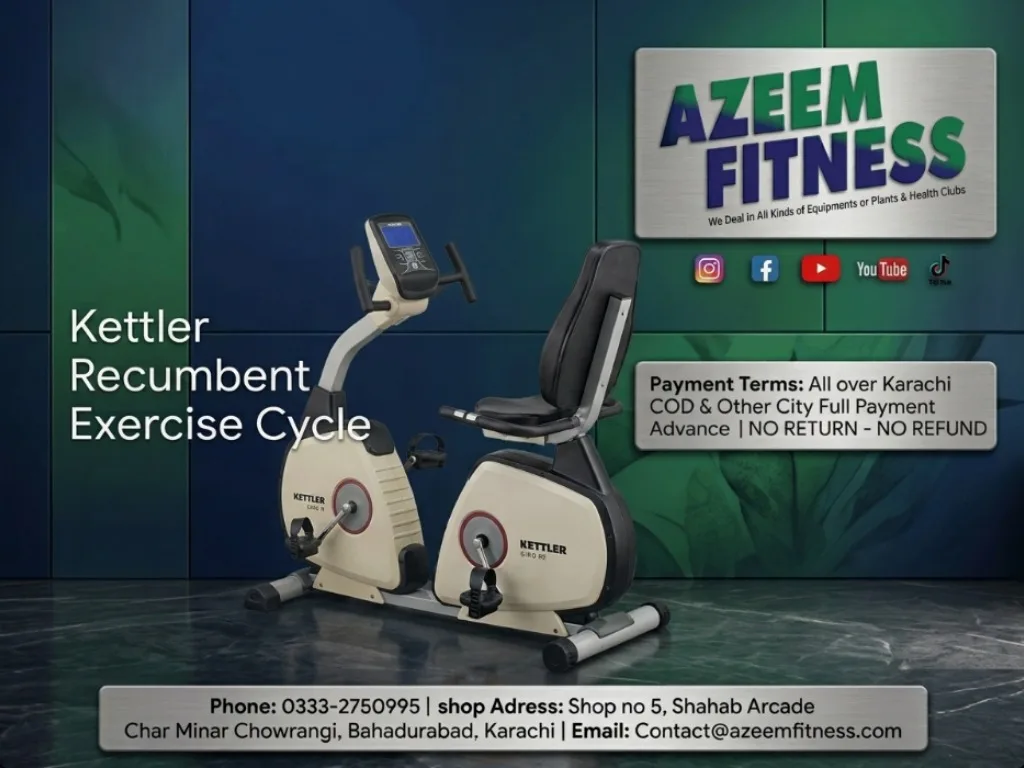 R3 Recumbent Exercise Bike Kettler Giro