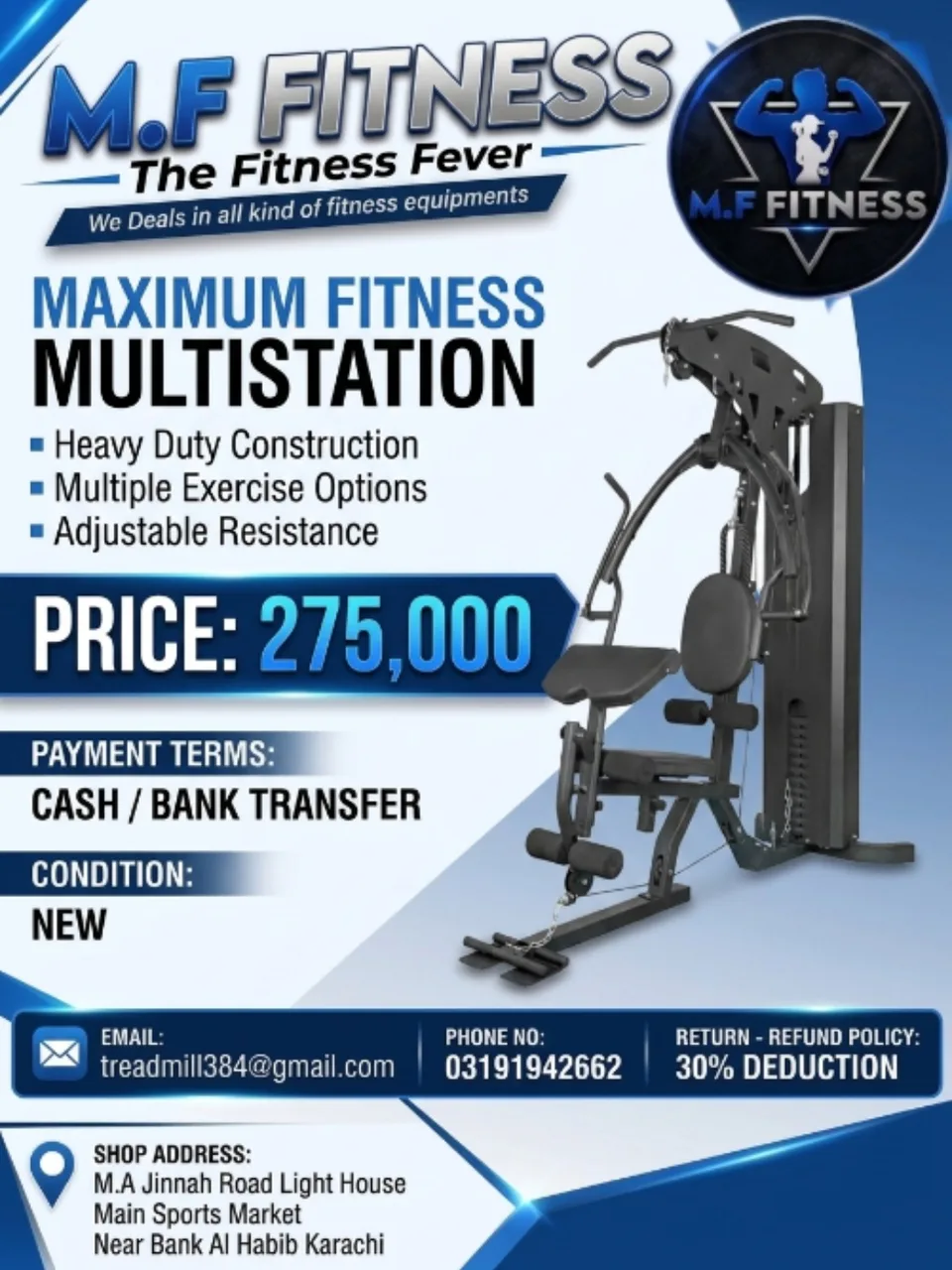 Maximum Fitness Multi station