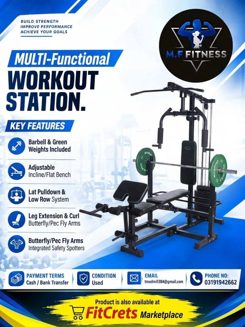 Multi-Functional Workout Station