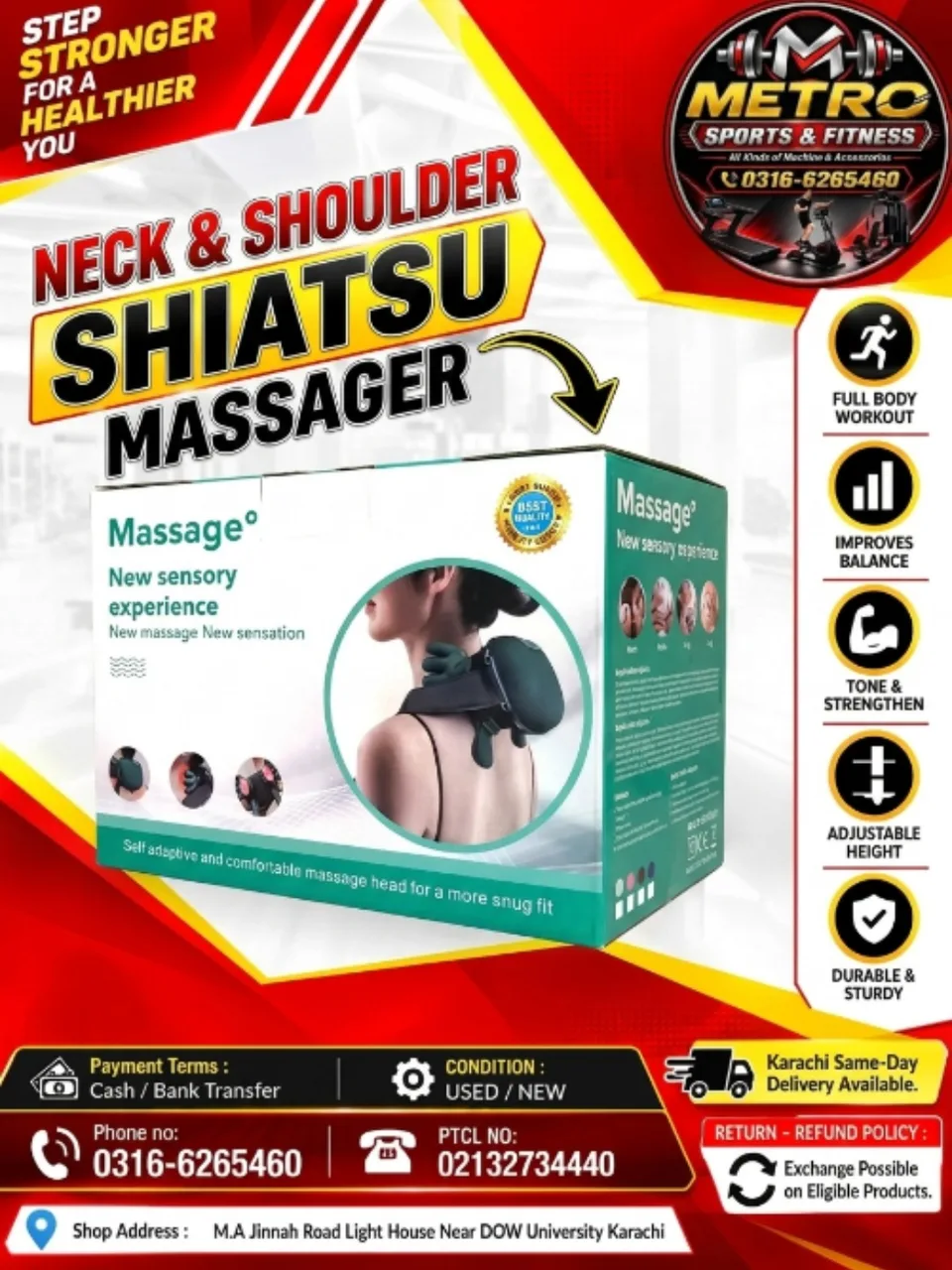 Neck & Shoulder Shiatsu Massager