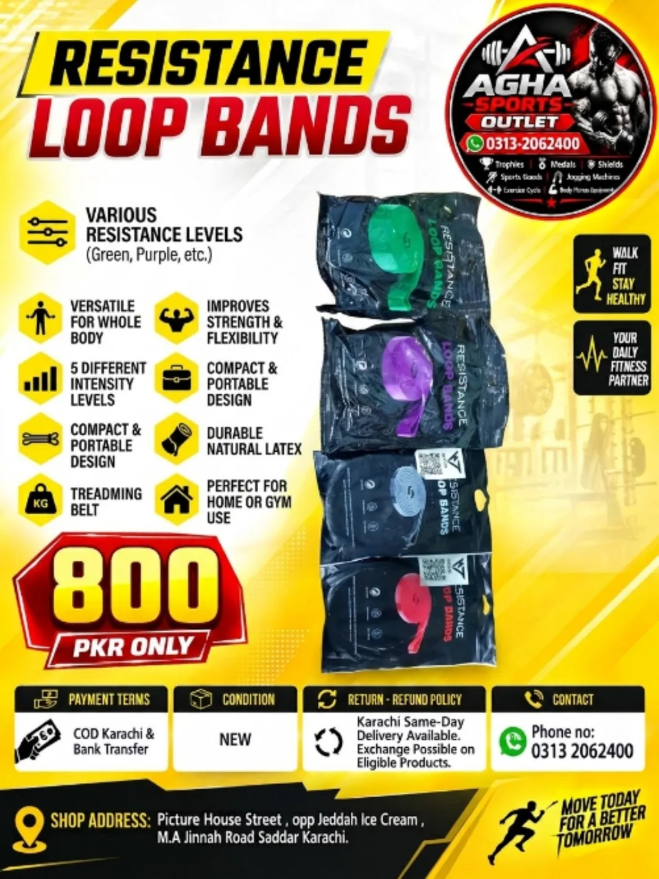 Power-Flex Resistance Loop Bands