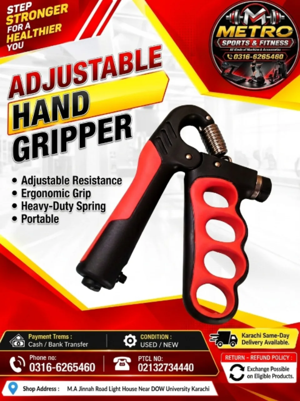 Adjustable Hand Gripper