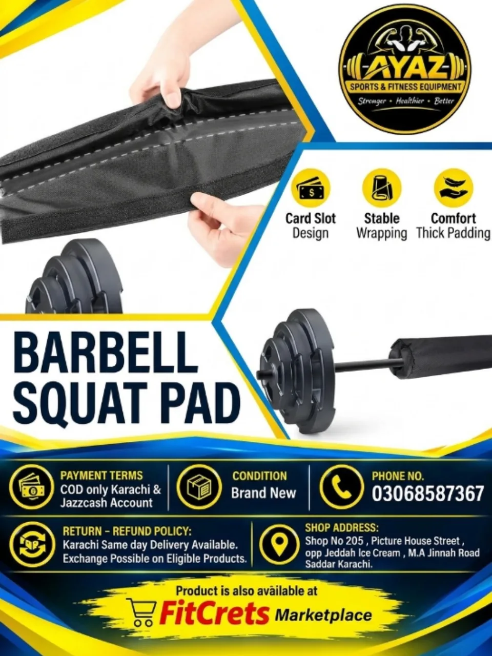 Barbell Squat Pad