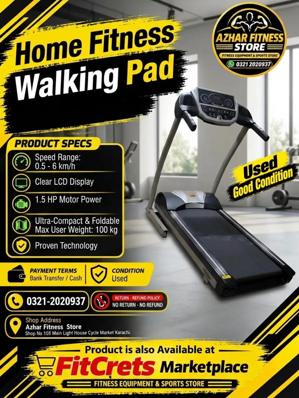Home Fitness Walking Pad