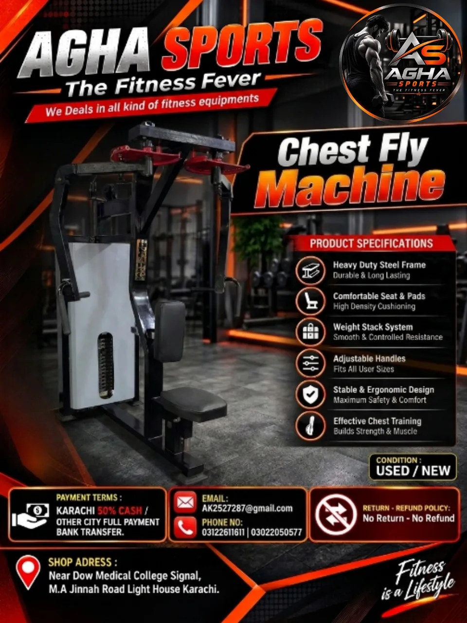 Chest Fly Machine 