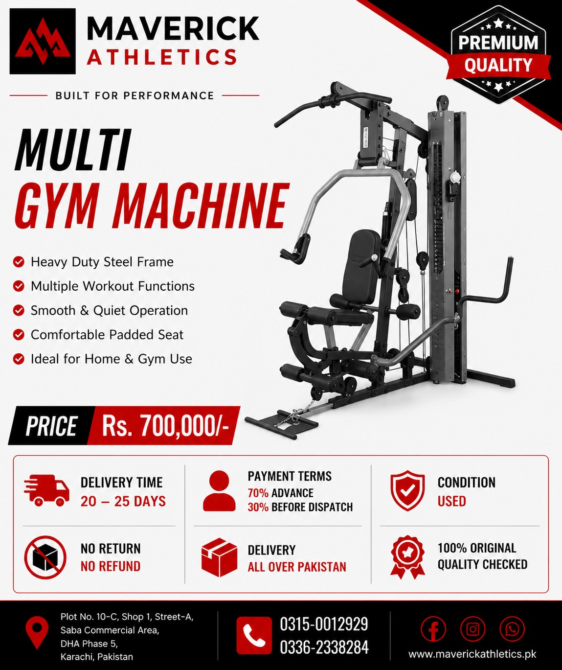 Multi Gym Machine (Used)