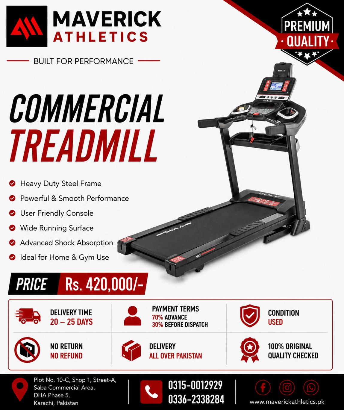 Commercial Treadmill